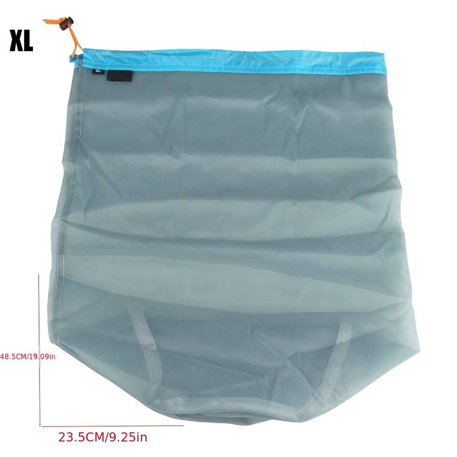 Premium Laundry Outdoor Bag Ultralight Mesh Stuff Sack Camping Sports