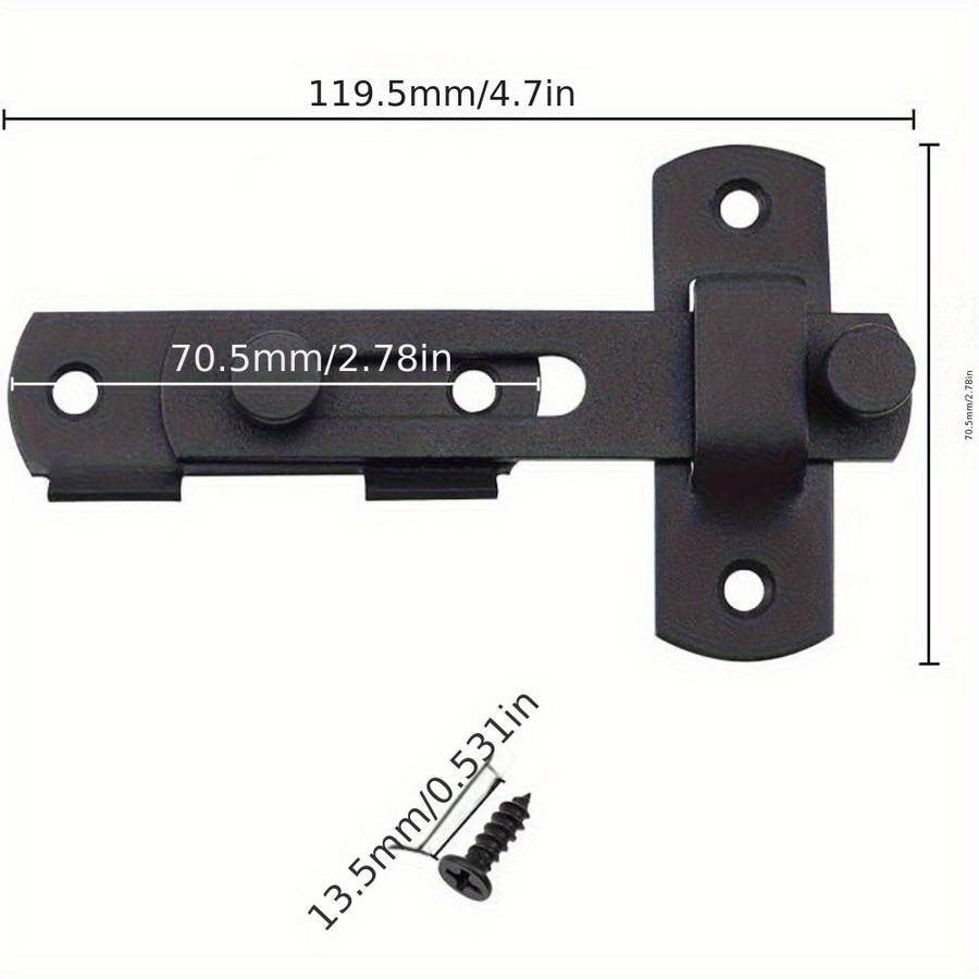 Lock Color Black