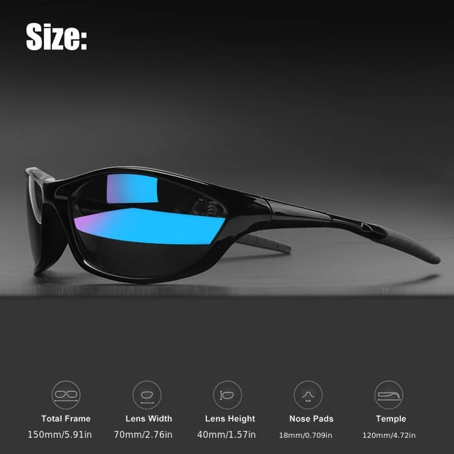 Cycling Glasses Color C5 Red