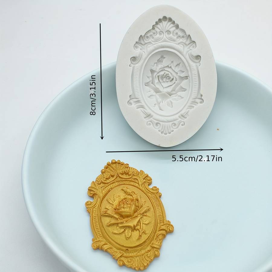 Suitable For Baking Molds Style Rose Flower