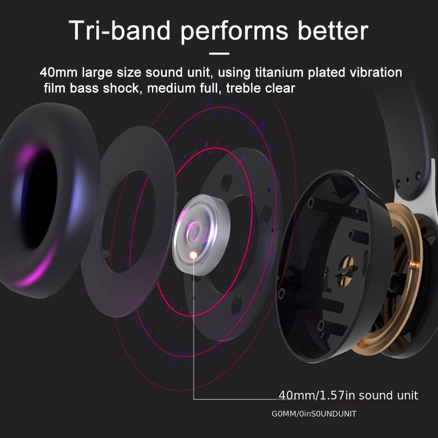 Headset Headphones Over Ear