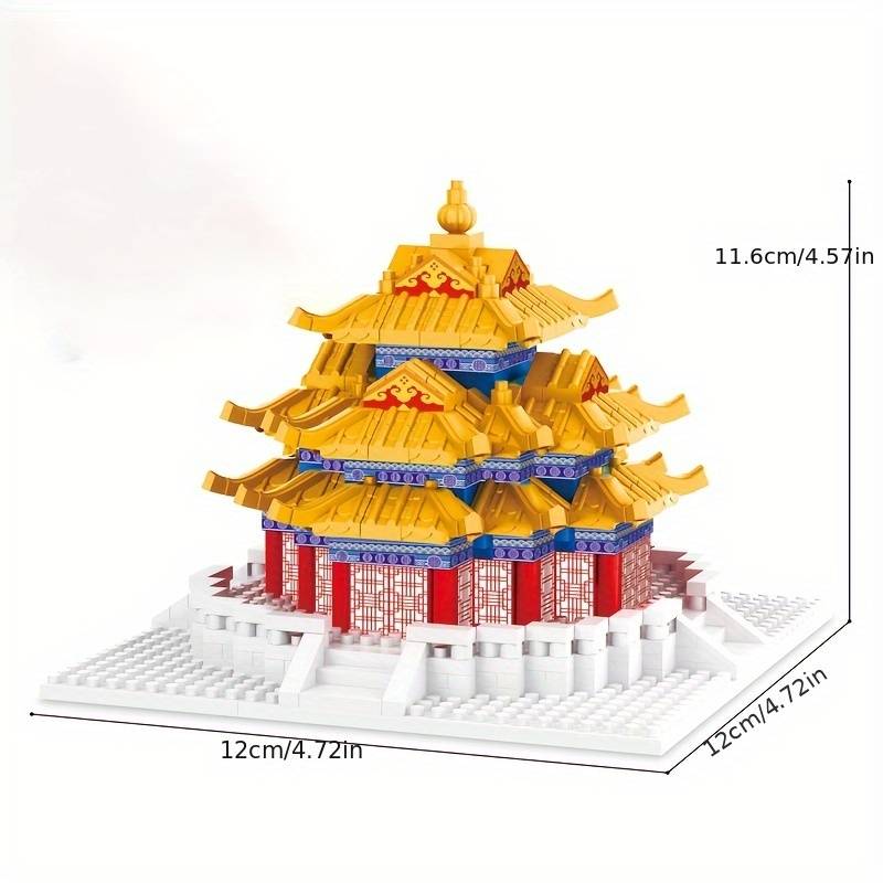Building Toy Architectural Model Toy Set Style Cp1076