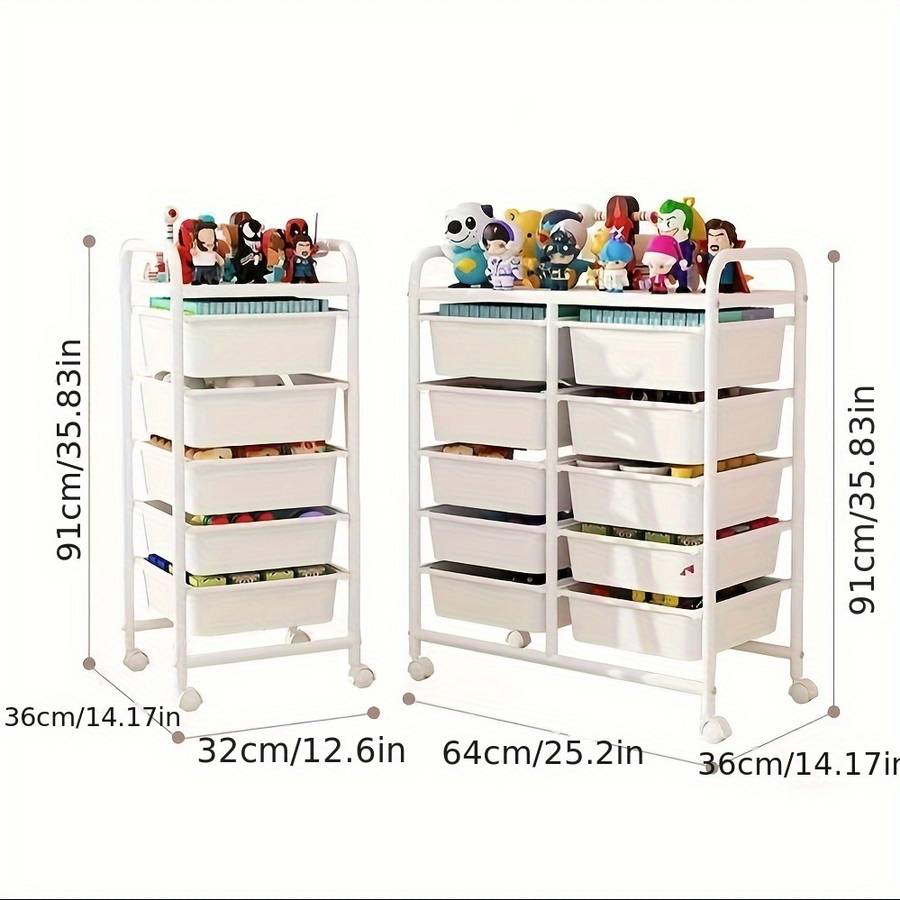 Storage And Organizationcapacity Double Row 5 Floors
