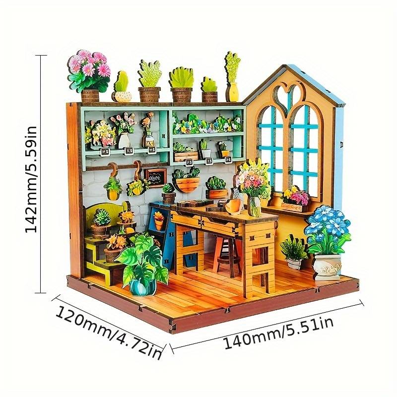 Building Toy Architectural Model Toy Set Style Tiny House  Add   Tool Kit