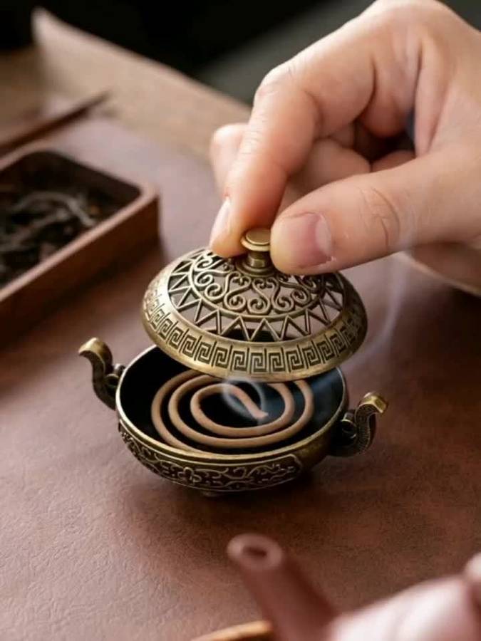 Incense Burner Style  Brass Incense Burner Quantity 1Pc