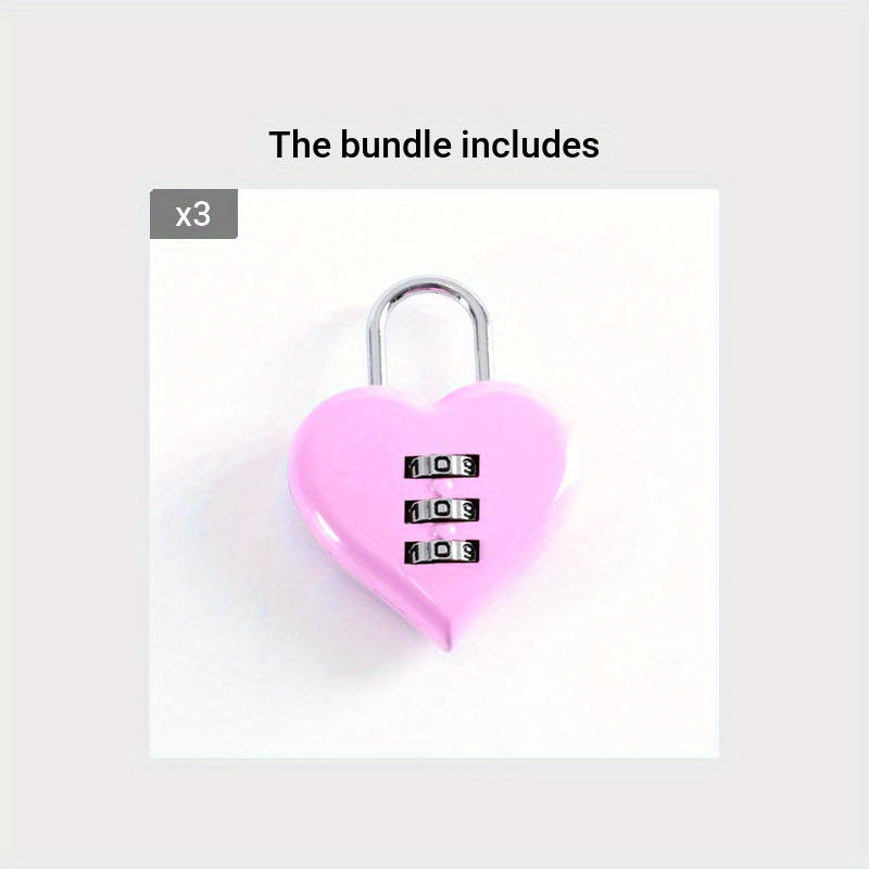 Lock Color Pinkx3