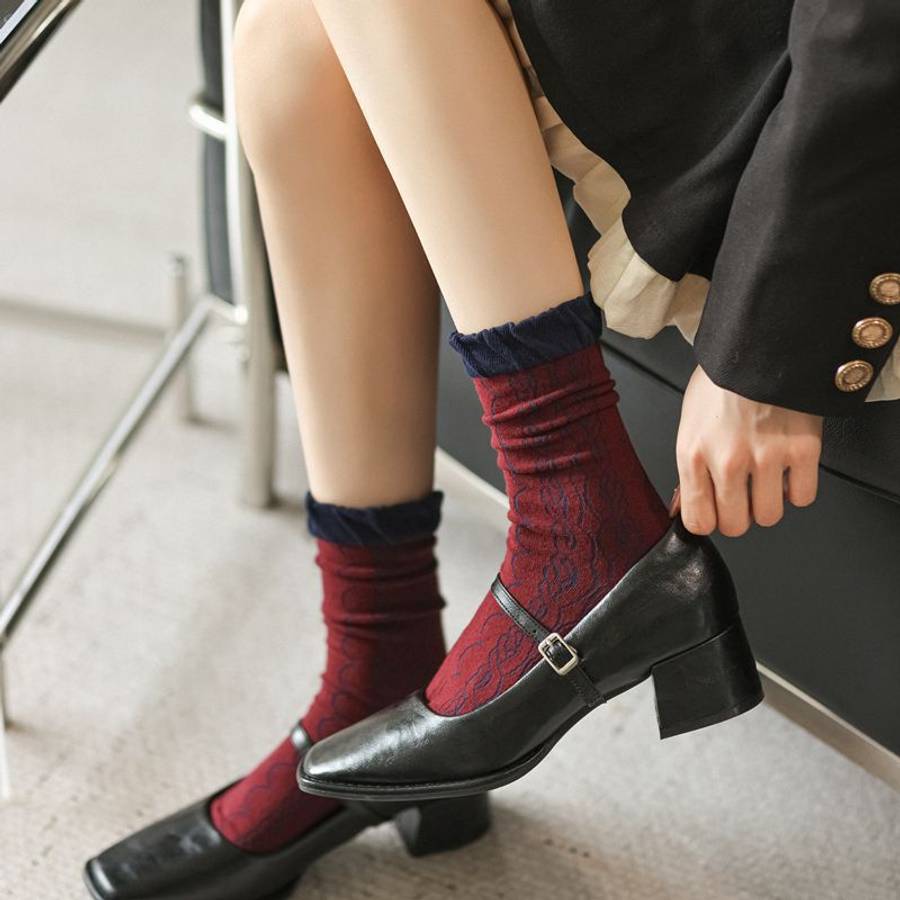 Women S Socks Color Mixed Color 5 Pairs Size Onesize
