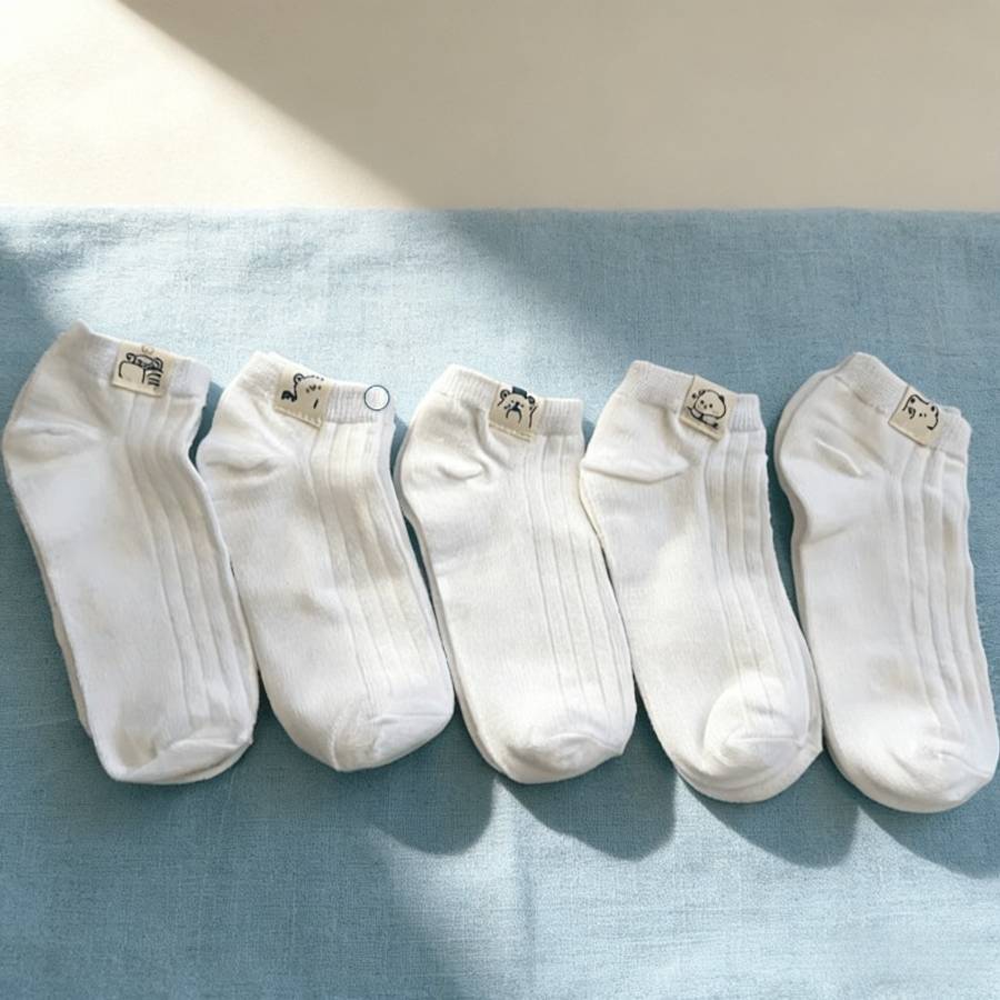 Women S Socks Color 5Pairs Mixed Size Onesize