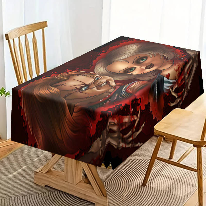 Halloween tablecloth decoration size 140 x 180cm or 55.11 x 70.86inch