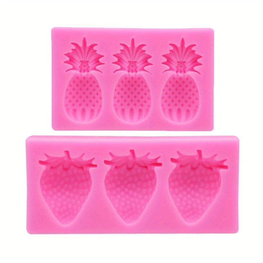 Suitable For Baking Molds Color Style 2 Pineapple Pink