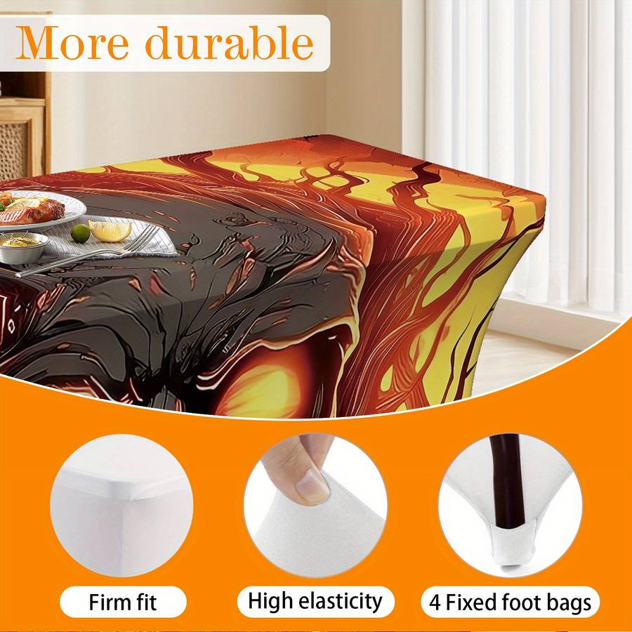 Halloween tablecloth decoration size 8FT