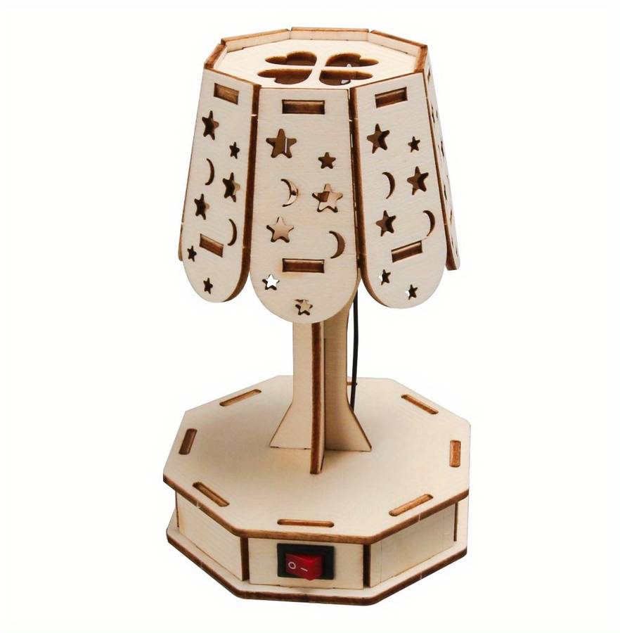 Building Toy Architectural Model Toy Set Color Colorful Desk Lamp