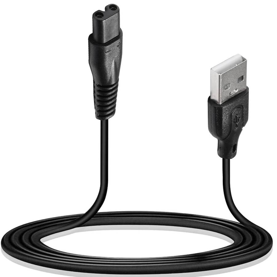 1pc USB Charger Cord Premium Replacement Charging Cable Compatible with Skull Shaver Pitbull