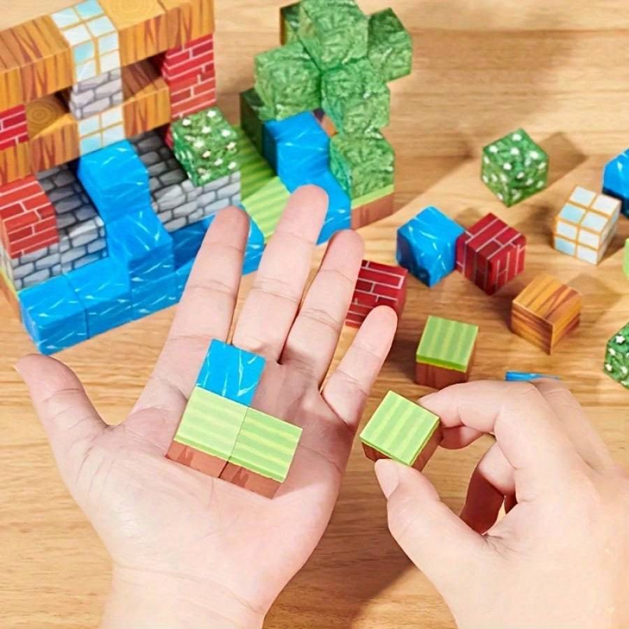 Building Toy Architectural Model Toy Set Quantity 100Pcs