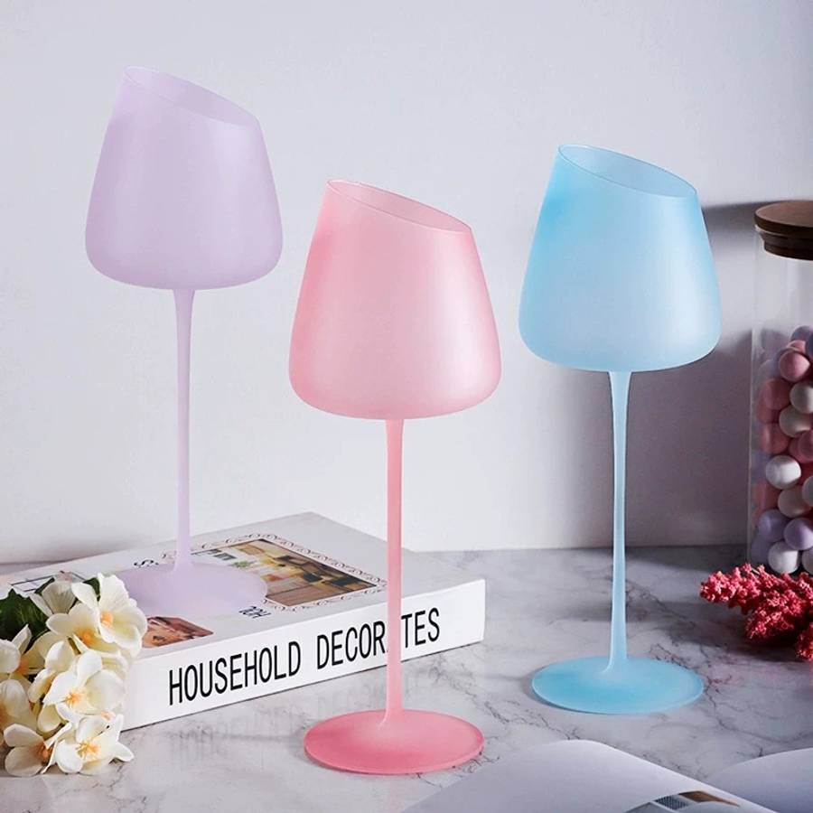 Water Cup Color Pink Items1 Red Wine Glass