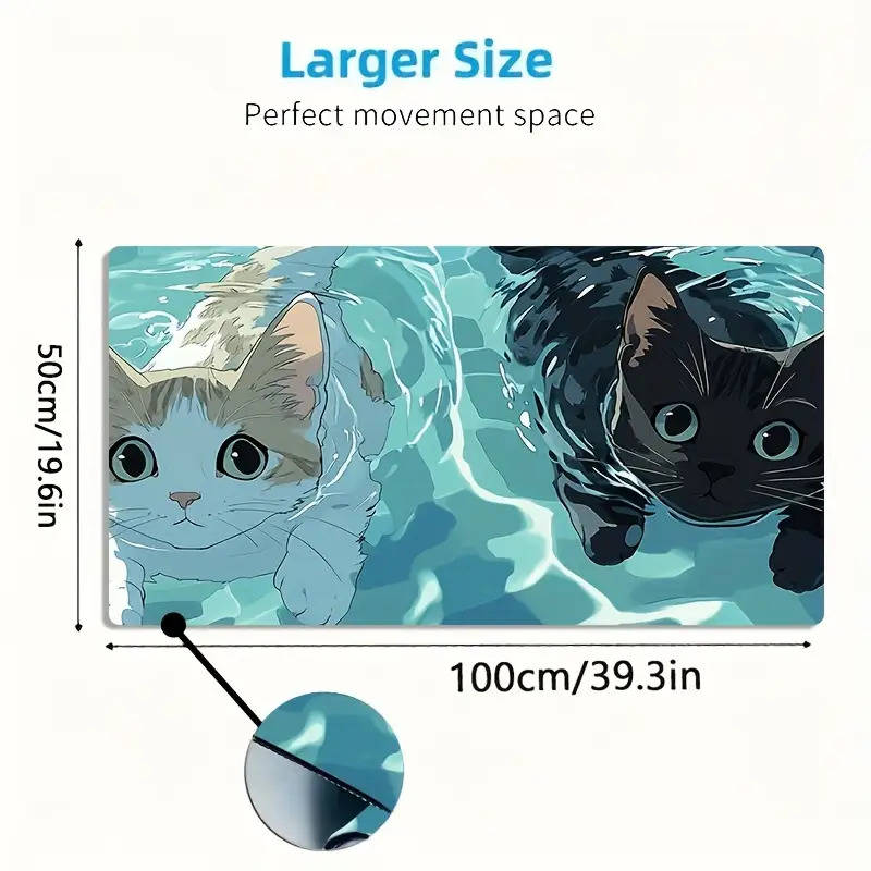 Mouse Pad Size 11.8X31.5Inch