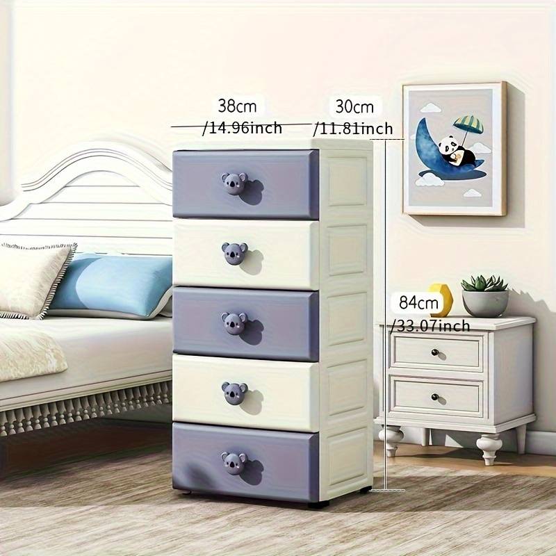 Storage And Organizationcolor Brown And White Items 4 Layers