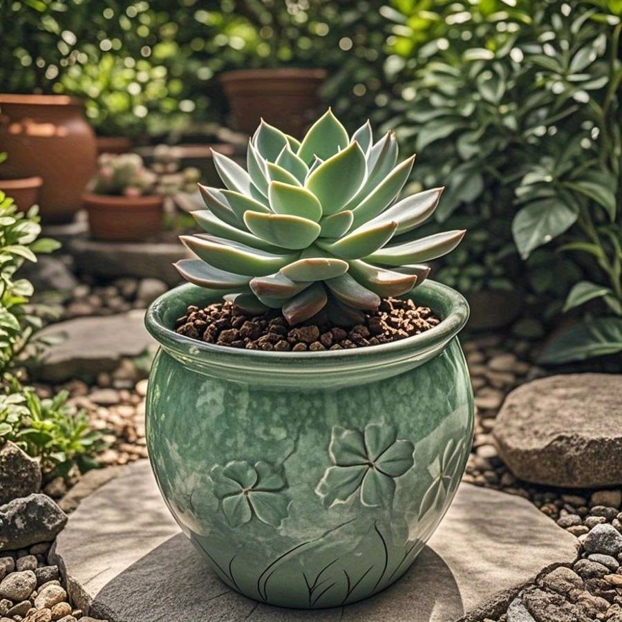 Flowerpot Color Greygreenbuy2Get5