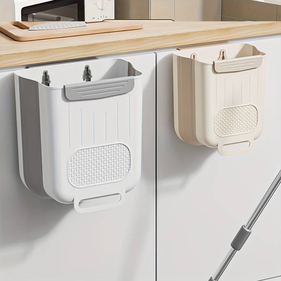 Garbage Can Color Snow White  Large 10L