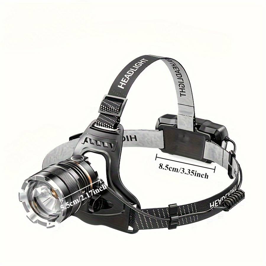 Headlamp Color Black Shell White Light Quantity