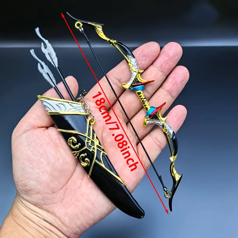 Toy Weapons Color Miniature Ancient Bow And Arrow Set