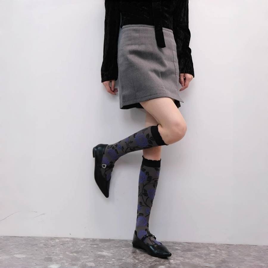 Women S Socks Color Red