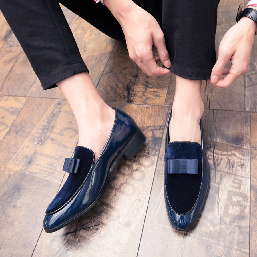 Mens Leather Shoes Color Black Sizeuk 8.5