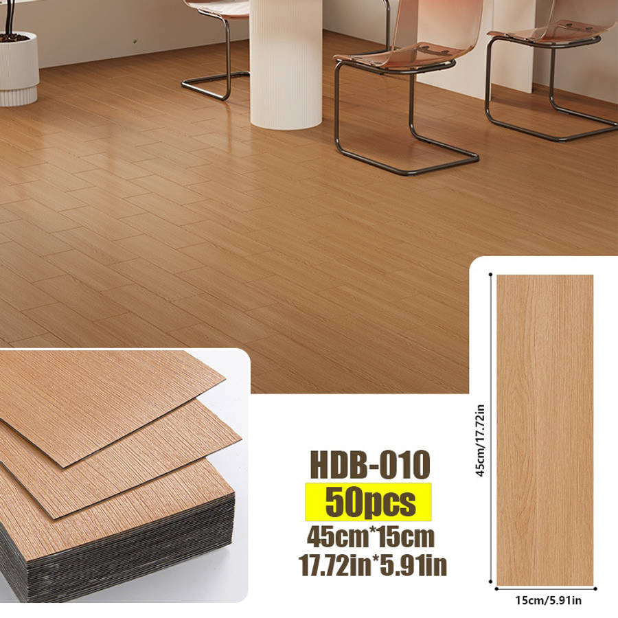Self Adhesive Floor Stickers Hdb 010 45*15Cm 50Pcs