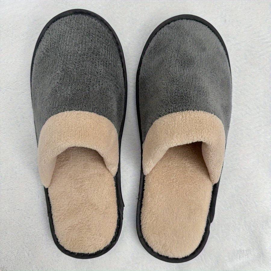 Cotton Slippers Color Grey Sizeuk 9.5
