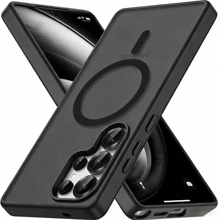Phone Case Black Compatible Model Galaxy S24 Ultra