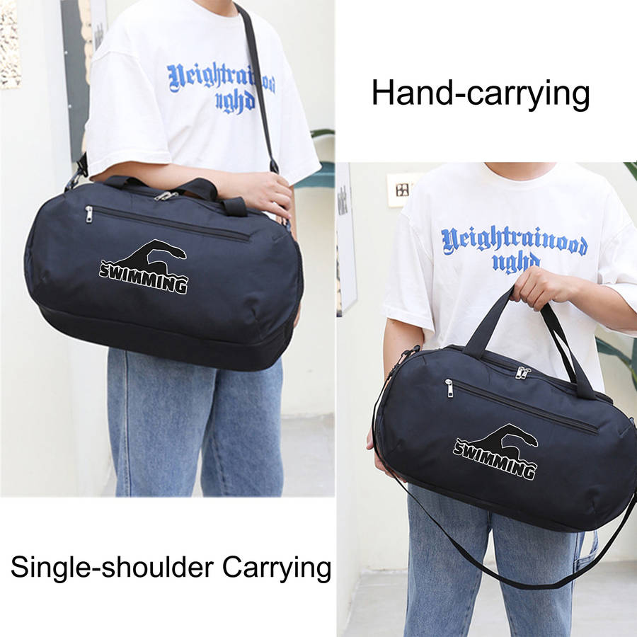 Sports And Fitness Bag Black