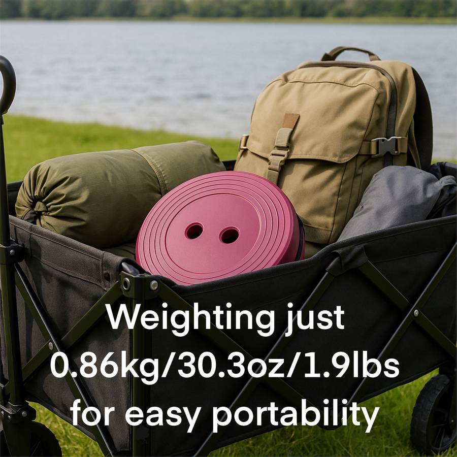 Foldable Folding Outdoor Chair Stool Lightweight Easy To Carry 8 Level Ad