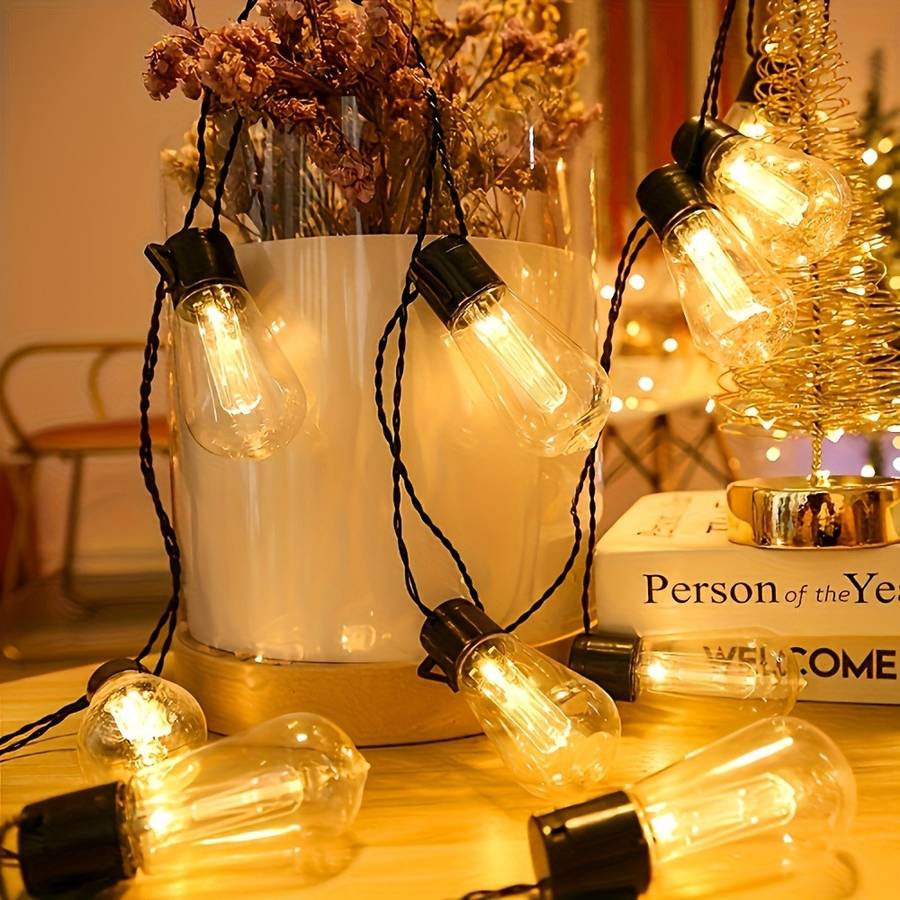 String Lights Color Warm White Size7.7M 20Leds