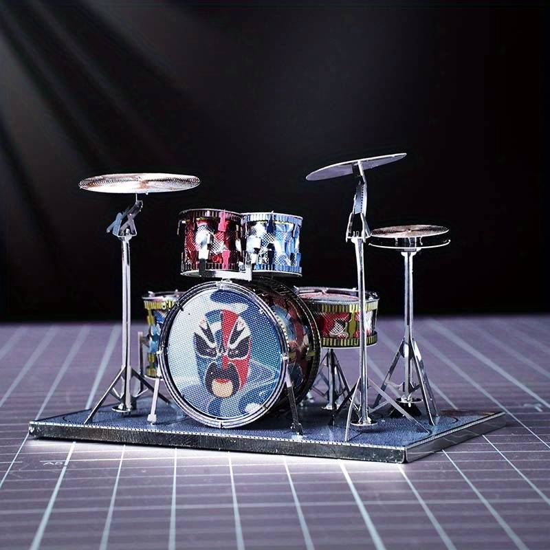 3D Puzzle Musical Instrument Model Color Dramatic