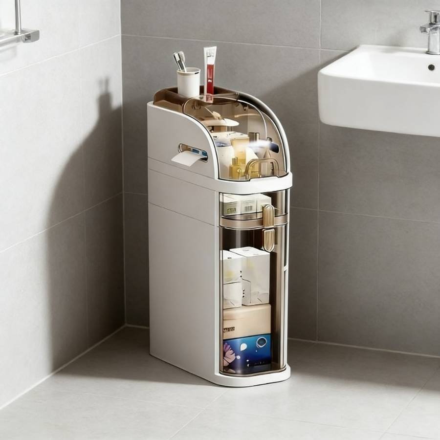 Bathroom Storage Rack Color Modern Style Three Layers Modelfggfp5064