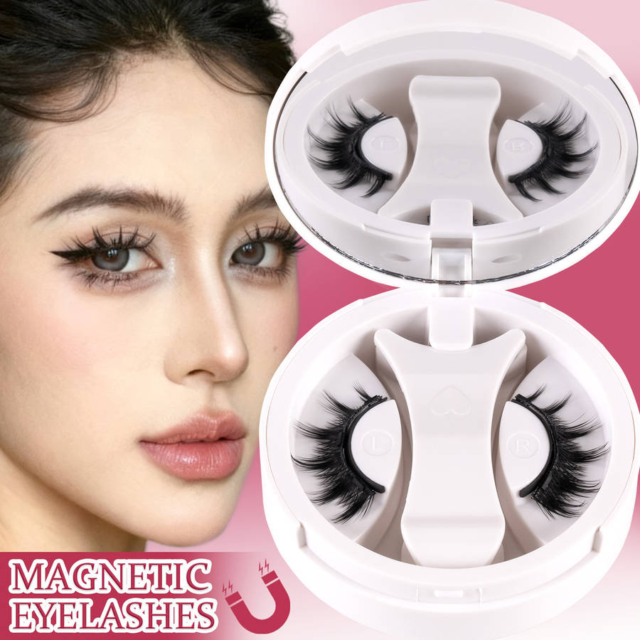 False Eyelashes Color Magnetic Suction Hair A