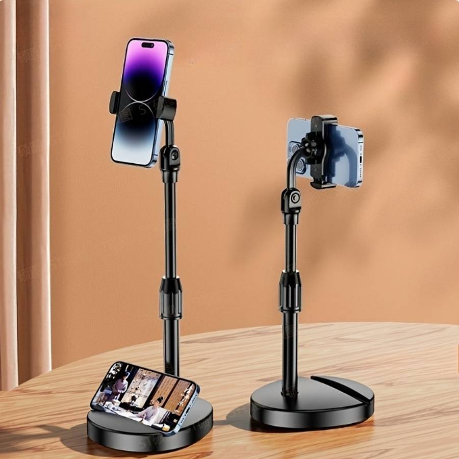 Phone Stand Style Lift  Rotate  Weighted Dual Slot