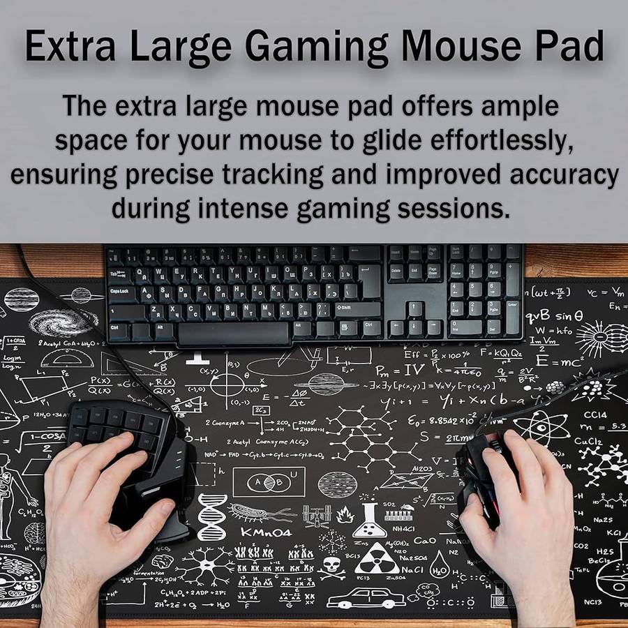 Mouse Pad Size 59.94X29.97Cm