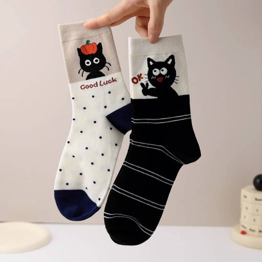 Women S Socks Color 4 Pairs Applicable People All