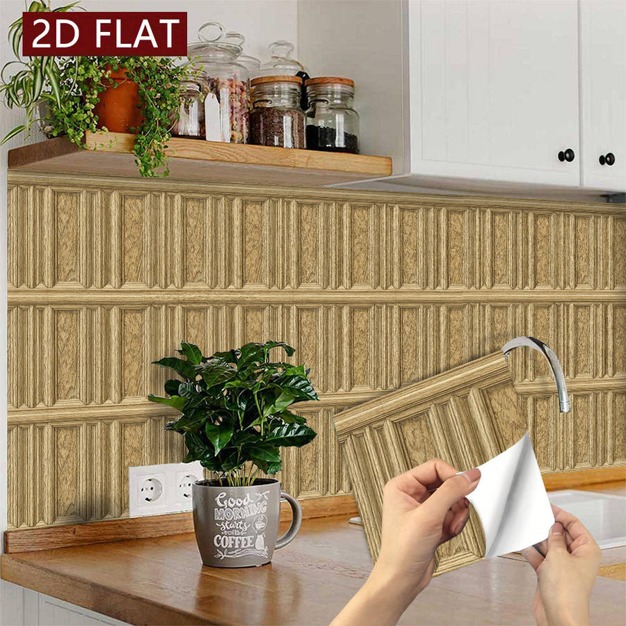 Self Adhesive Floor Stickers 5.91X5.91Inch15X15Cm 12Pcs