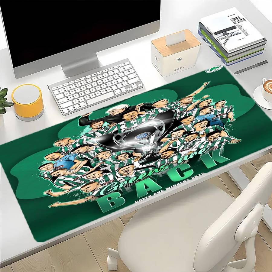Mouse Pad Color White Size 60X30Cm