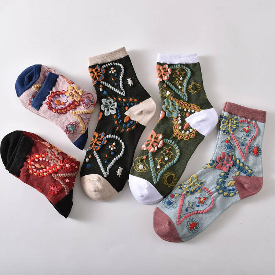 Women S Socks Color Number 5 Size Asian Onesize
