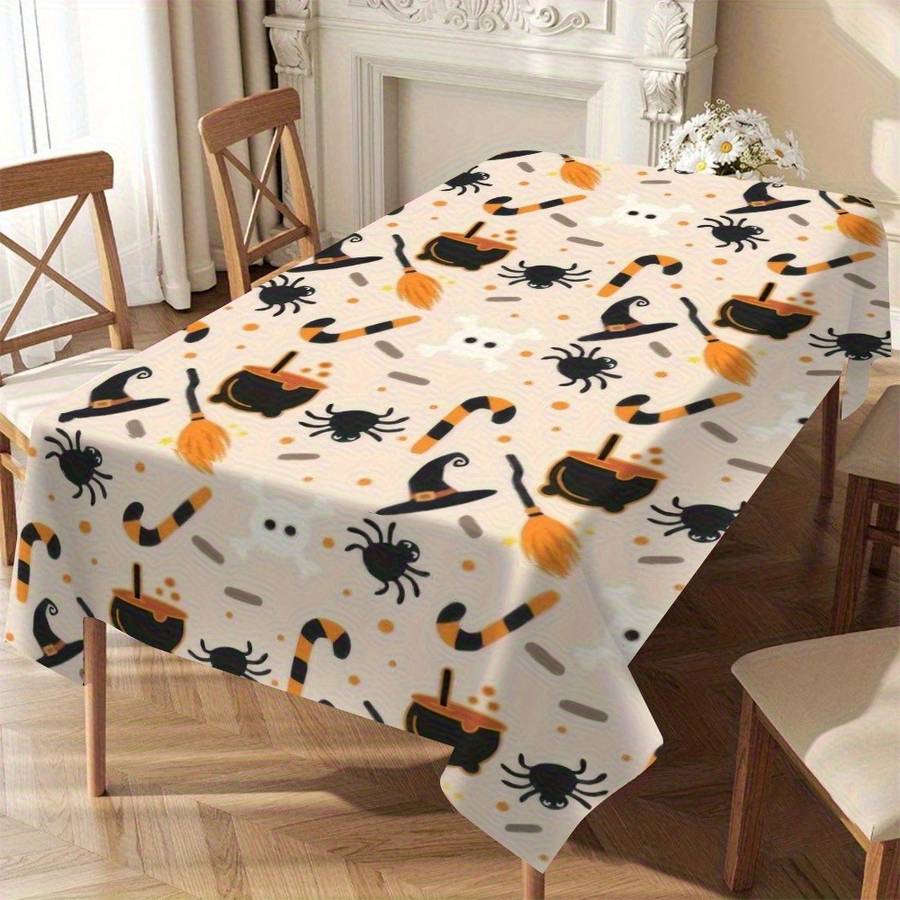 Halloween tablecloth decoration size 140 x 360 or 55 x 141inch