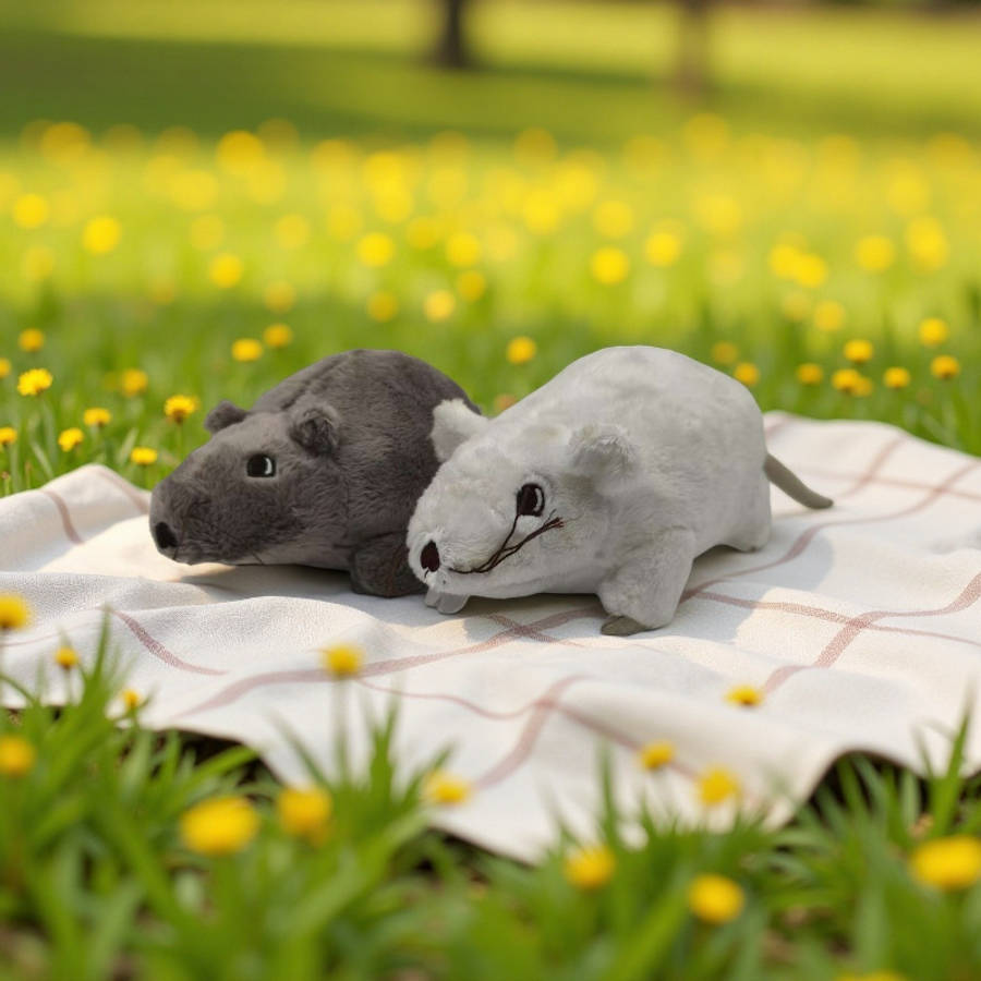 Plush Toyss color White