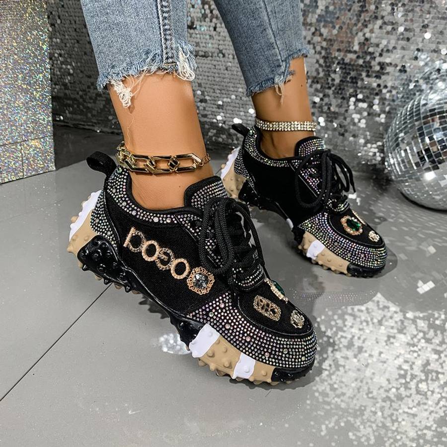 Women S Sneakers Color Black Sizeuk 3