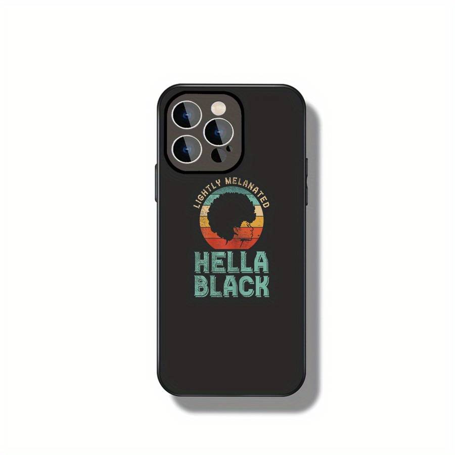 1Pc Black For iPhone 16 Plus Celebrating African Phone Case