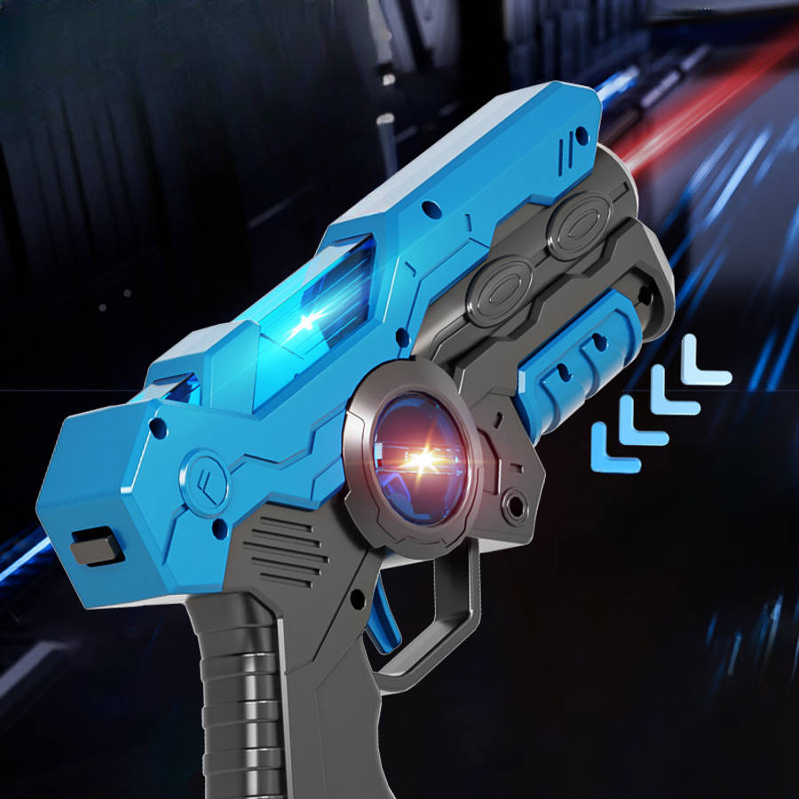 Toy Gun Color 4 Piece Set