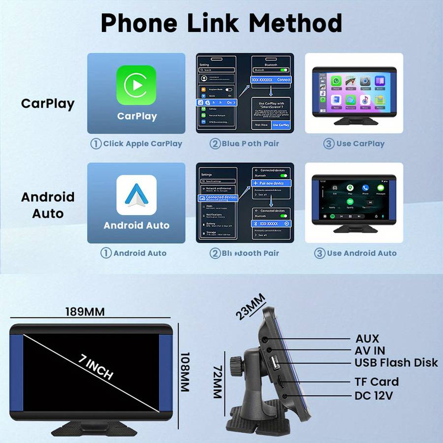 Car Audio  Entertainment System Items Carplay Screen