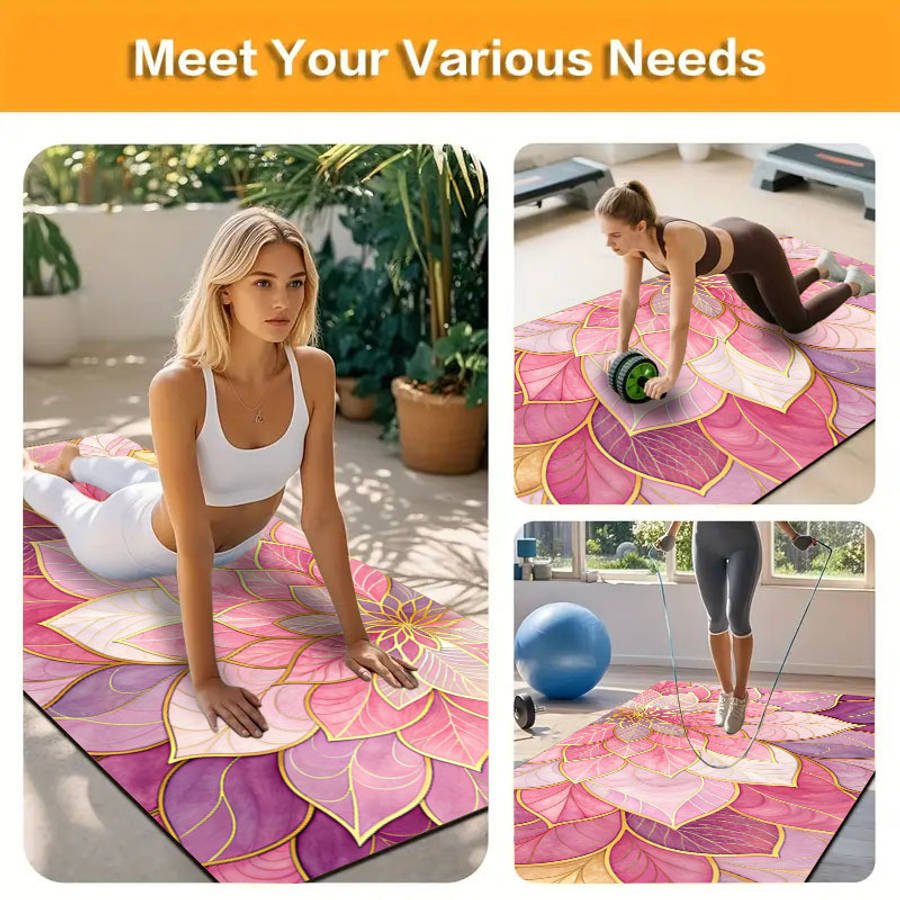 Yoga Mat 47.2Inx78.7In120Cmx200Cm