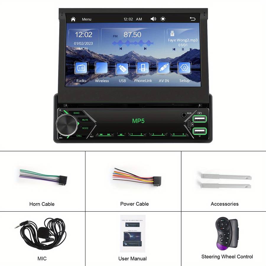 Car Audio  Entertainment System Items Without Rearview Camera
